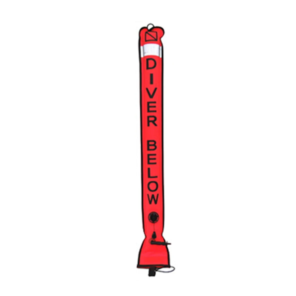 

Surface Marker Buoy Quick Discouraged Diving Safety Gear Unique Design Diver Below Sausage Signal Tube Type 18