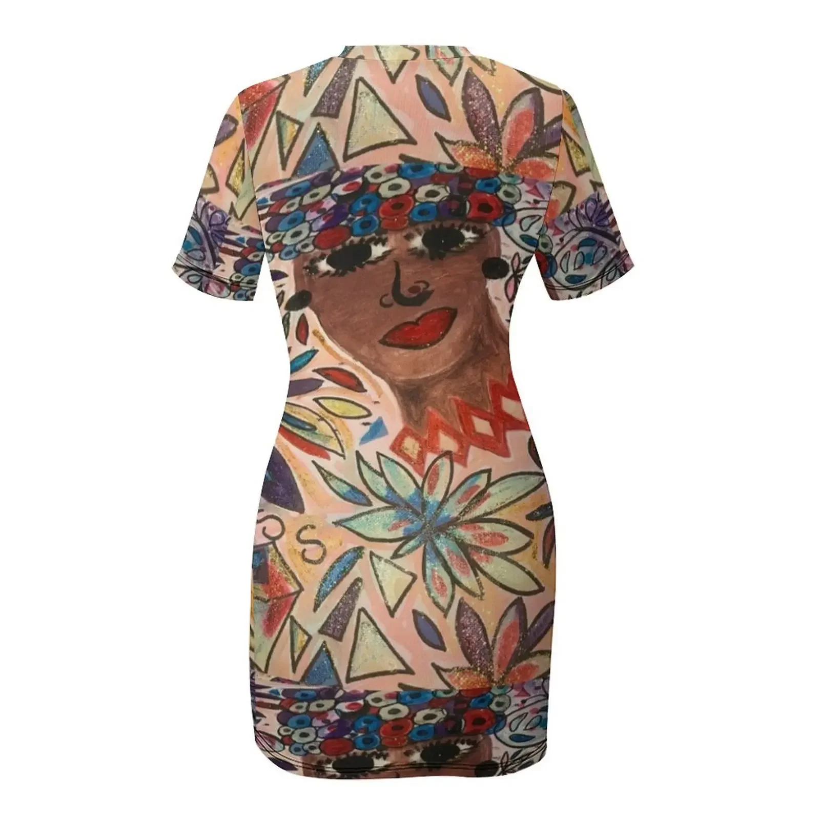Фото Платье с короткими рукавами Kini's Therapy Shirleeta, женское платье, винтажное платье №5