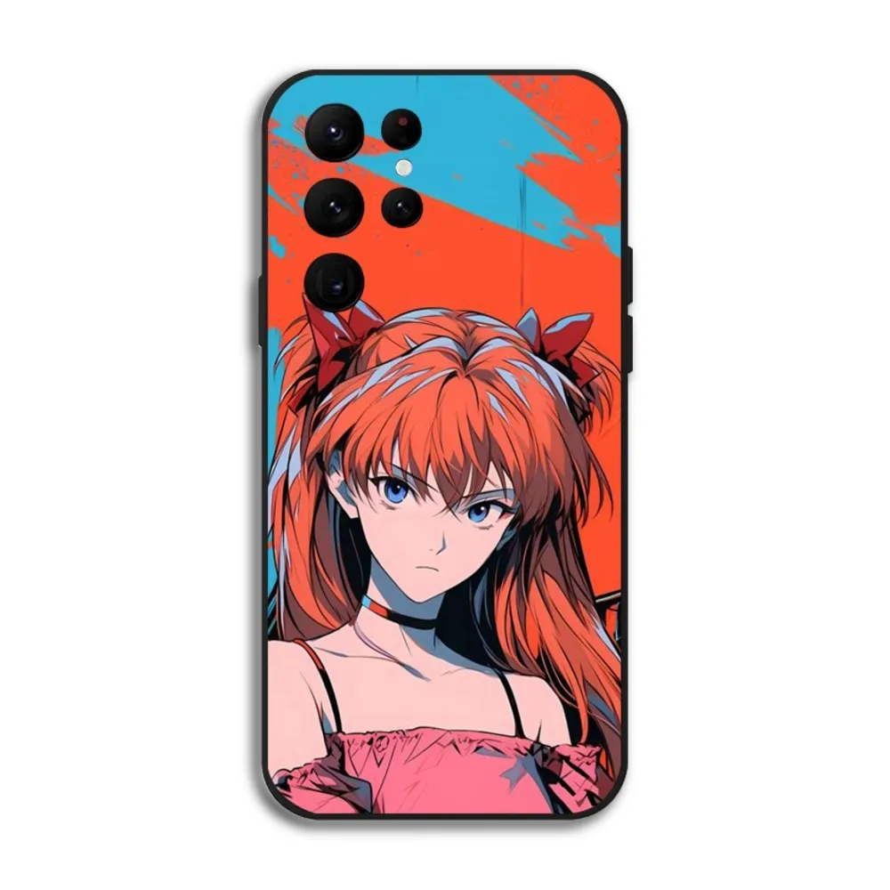 Neon G-Genesis E-Evang elion Чехол для телефона Samsung Galaxy S24 Ultra S22 S23 S21 S20 5G Защитный силиконовый