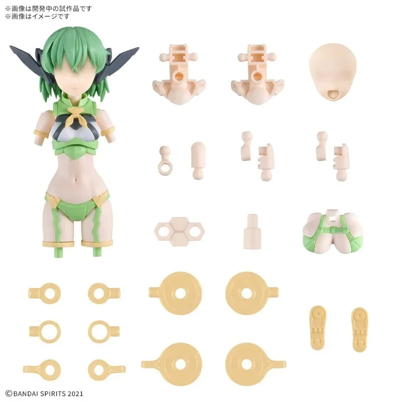 Фото Bandai, оригинальные 30 мс, 30 минут, опция сестер, набор деталей, 16 костюмов феи, цвет B, сборные модели, игрушки, экшн-фигурки №2