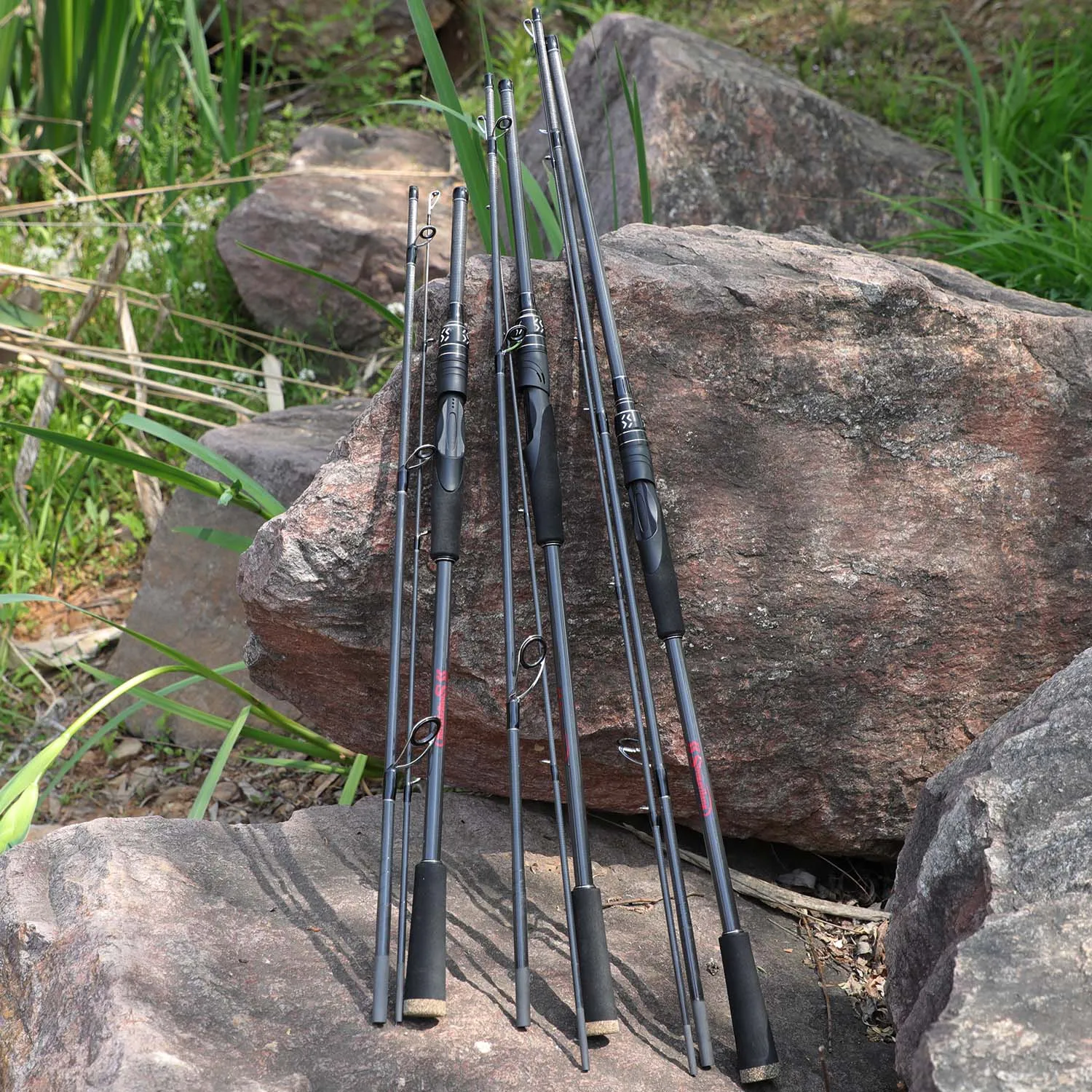 Рыболовная удочка Sougayilang 3-секционная подходит для ловли карпа 7-40 г 1 8 м 2 М 4 | Спорт