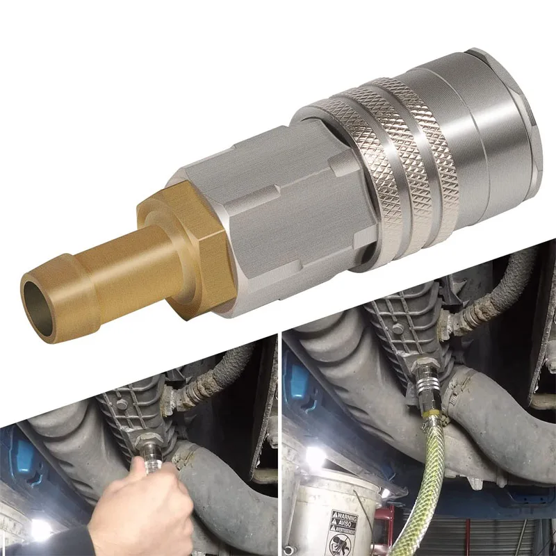 

Quick Fit Radiator Adaptor Compatible with VOLVO Radiator Coolant Drain Hose for Trucks & Bus Alt 9996049