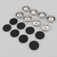 4 sets 28mm x 22mm stainless steel speaker stand hifi audio speaker isolation spike stand feet pads base