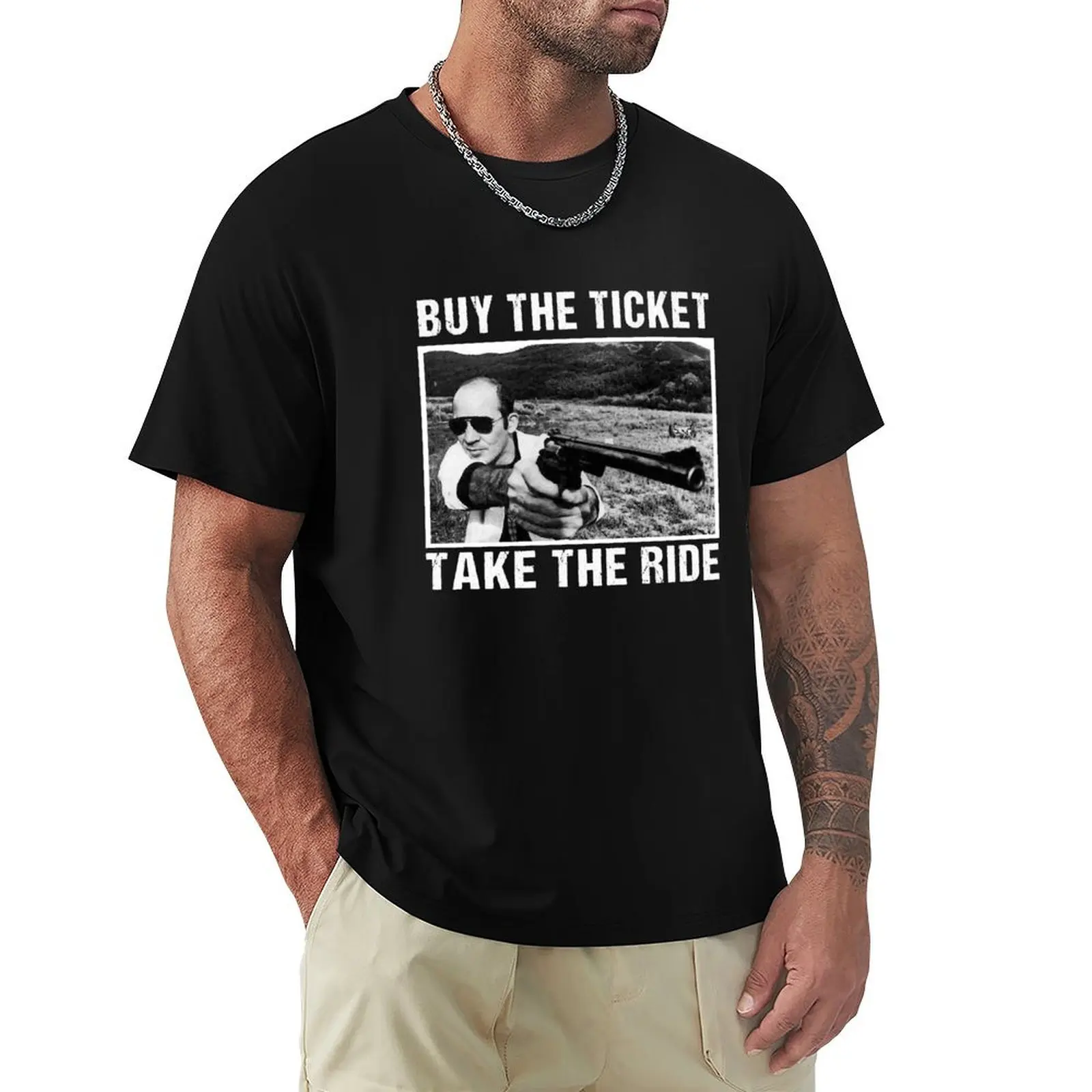 Фото Купите футболку Hunter S Art Thompson Sling Gifts для активного отдыха и спорта. №1