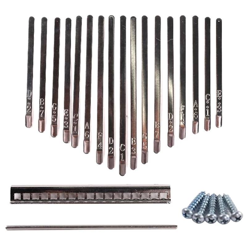 

New New Carlimba shrapnel 17-tone thumb key shrapnel metal shrapnel