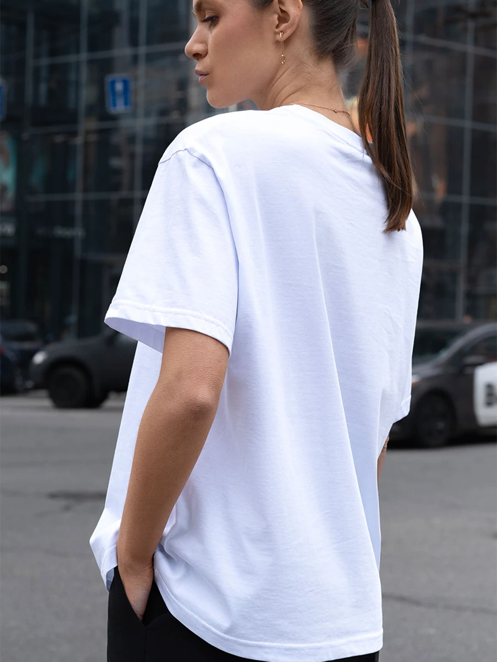 Женская хлопковая футболка Amore Love