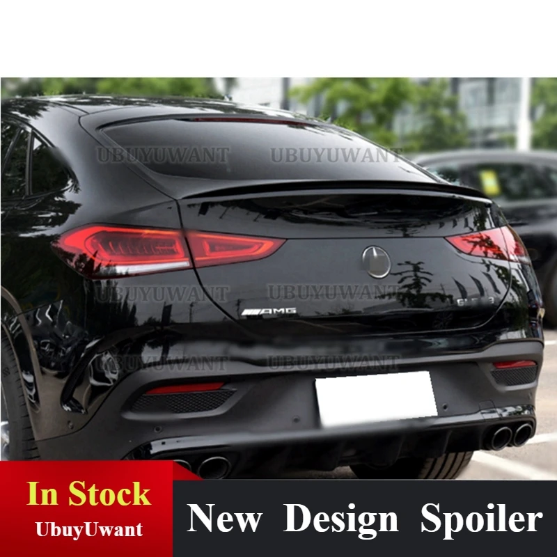 

Для Mercedes GLE Coupe Class W167 C167 GLE350 450 500e 2020 + задний спойлер из АБС-пластика для багажника