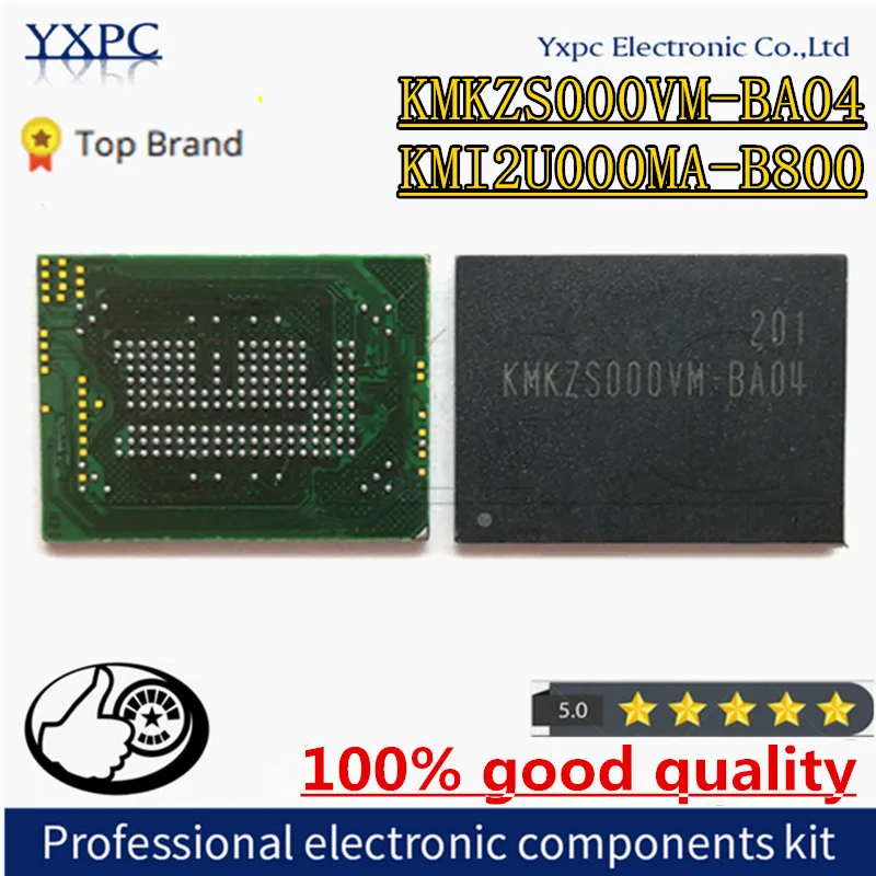 

KMKZS000VM-BA04 KMI2U000MA-B800 KMKZS000VM BA04 KMI2U000MA B800 32G BGA186 EMCP Flash Memory IC Chipset With Balls