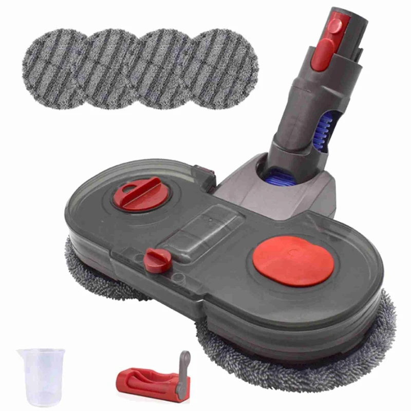

Швабра для Dyson, электрическая швабра, щетка для пылесоса, тряпка для очистки для Dyson V7 V8 V10 V11, сменные детали с резервуаром для воды