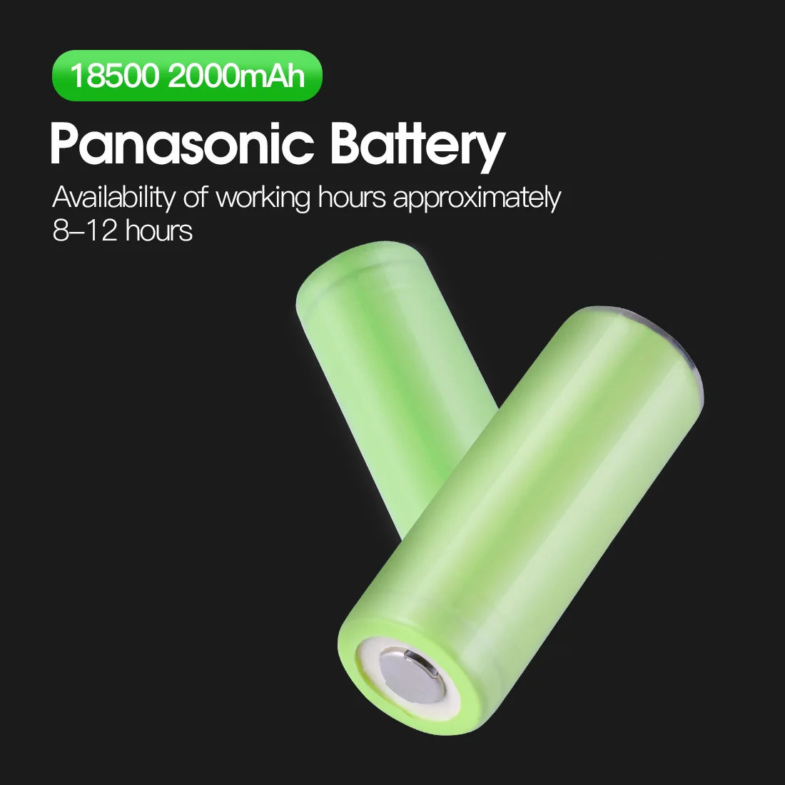 

Panasonic Rechargeable Battery 18500 2000mah Original Tattoo Machine Wireless Tattoo Power Supply