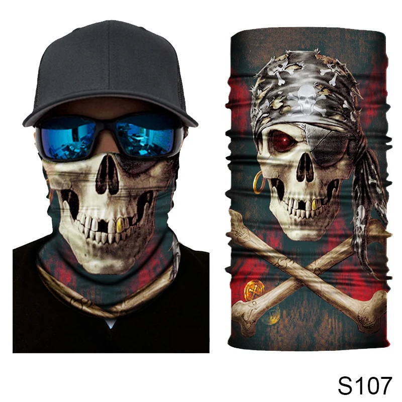 Маска-шарф бесшовная мужская с защитой от УФ-излучения | Спорт и развлечения