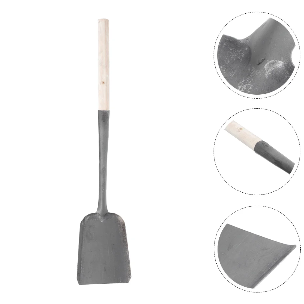 

Ash Stove Fireplace Scoop Coal Cleaning Grill Coals Trowel Gardening Fire Planting Hand Garden Tool Snow Steel Pit Kitchen