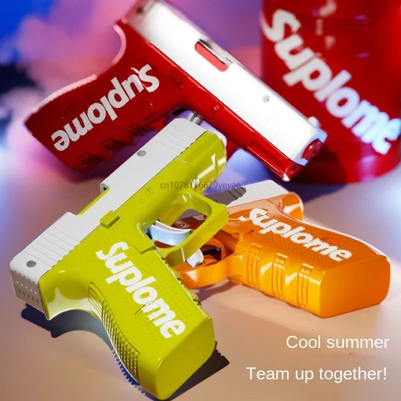 Детский Водяной Пистолет 2025 Непрерывного Действия Портативный Стиль Glock Для