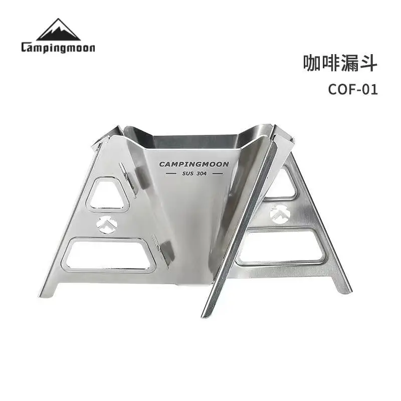 

Folding Portable Coffee Drip Rack Coffee Filter Rack Stainless Steel Outdoor Camping Dripper Coffee Making Tools Coffee Items