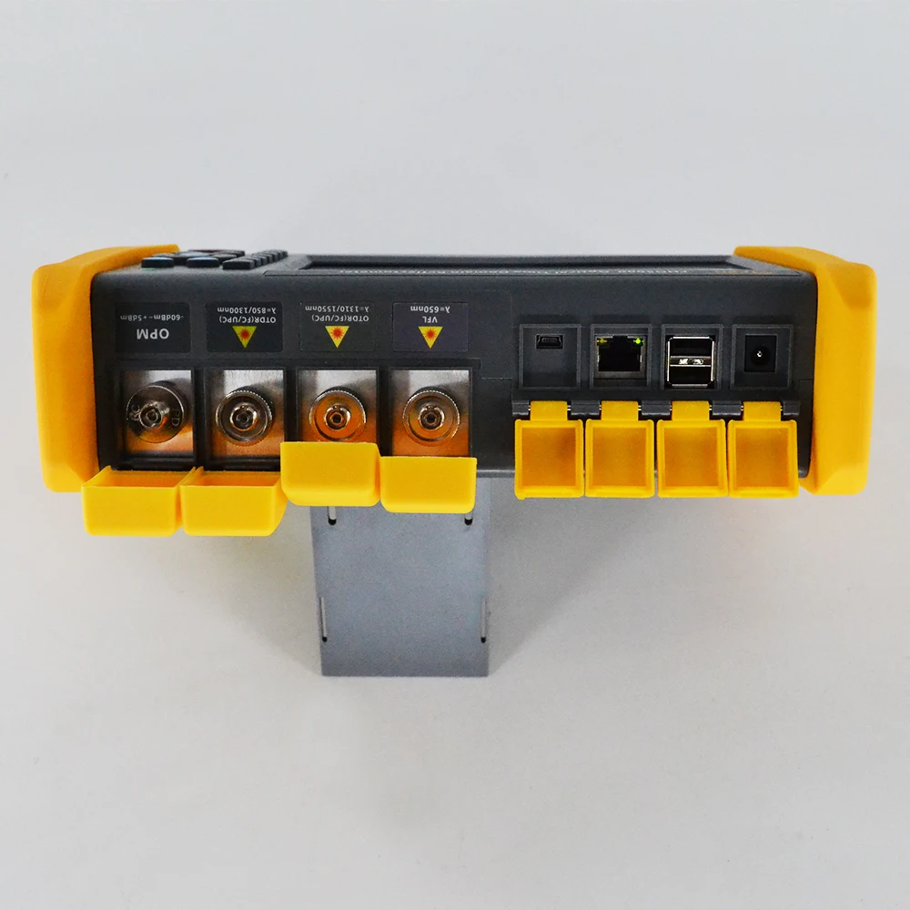 Touch screen FHO5000-MD22 SM&MM 850/1300/1310/1550nm 19/21/40/38dB Multimode OTDR Built-in VFL and power meter and FLM