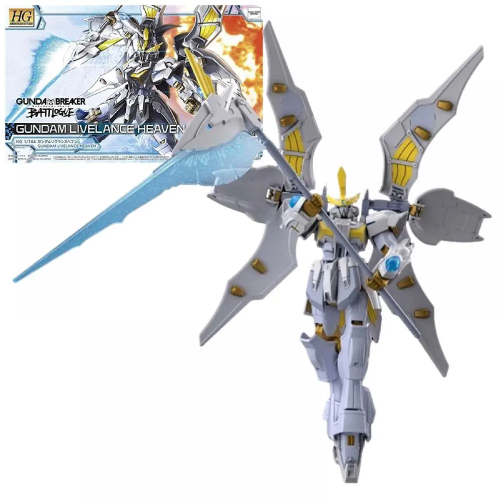 

Bandai HG 1/144 Gundam Livelance небесные сборные модели собирать орнаменты фигурки аниме строительные детали