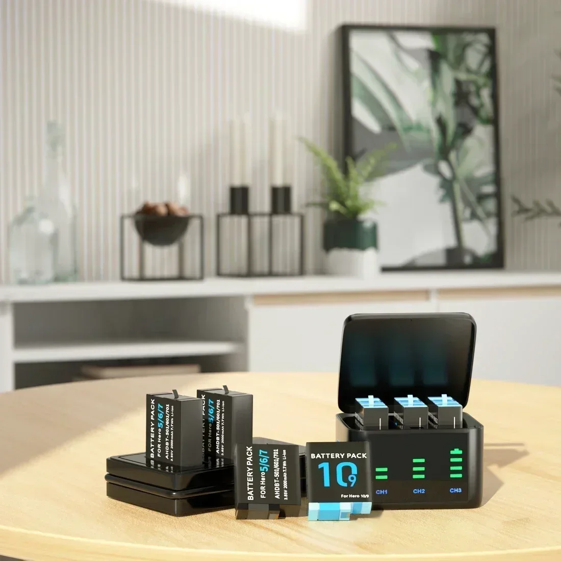 Для Gopro Hero 11/10/9 литиевая батарея для Go Pro черные аксессуары экшн-спортивной камеры