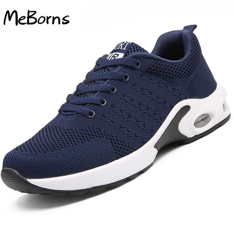 

Running Shoes New Light Breathable Air Cushion Shoes Mesh Men Brand Outdoor Sport Shoes Women Fashion Sneakers 2022 Lace-up
