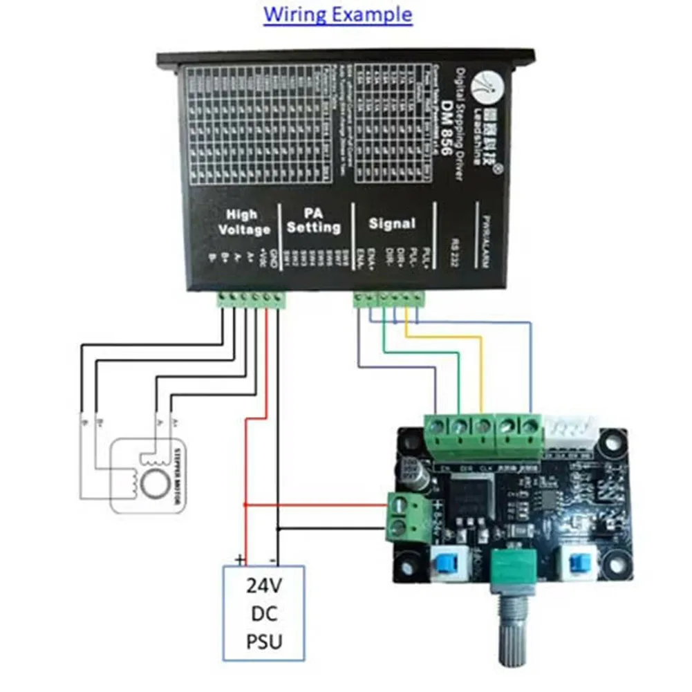

12V-24V Industry And Commerce Stepper Motor Signal Generator Controller