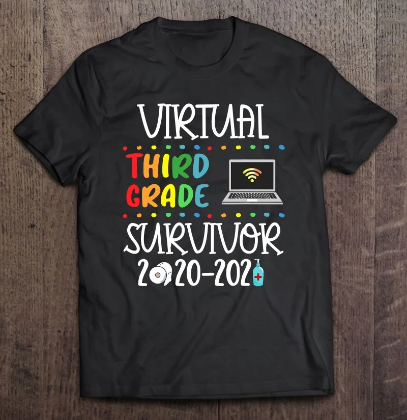 

Mb35 футболка для последнего дня школы, виртуальный 3-й класс, выживший 2020 2021 Ver2, черная рубашка, мужские рубашки, аниме рубашки, хип-хоп