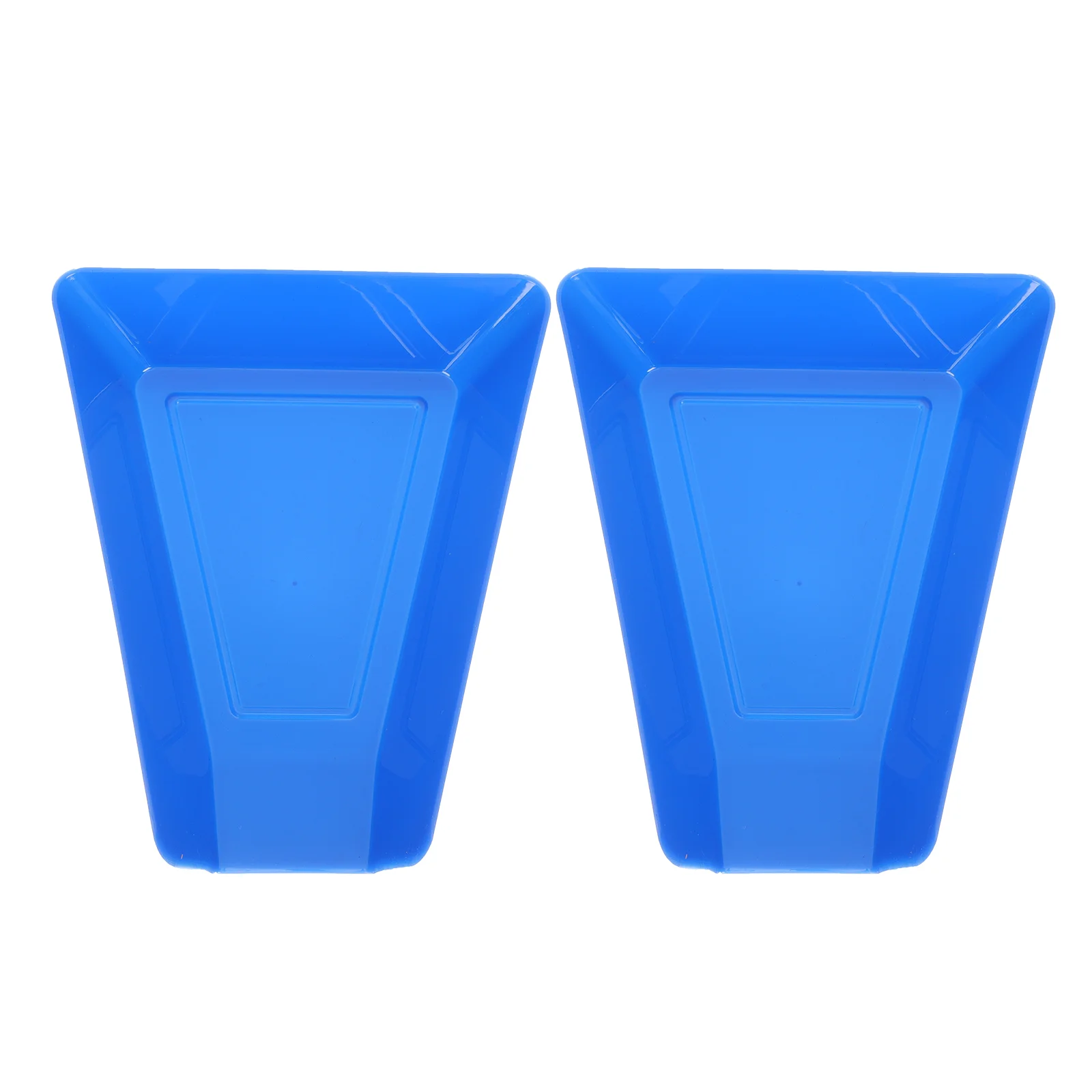 

2pcs Coffee Bean Measuring Storage Tray Snack Serving Plate Coffee Beans Display Tray for Scooping Weighing Coffee Beans Blue