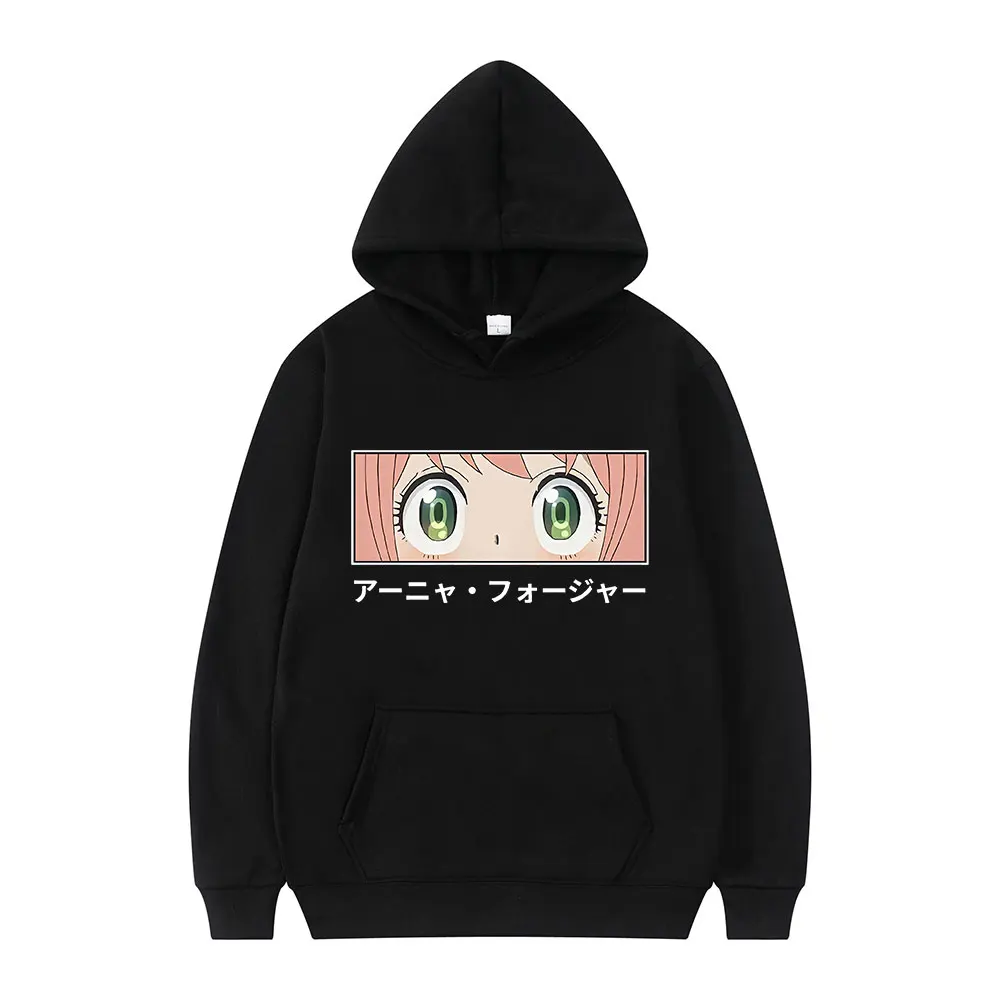 

Толстовка с капюшоном и принтом «глаза» для мужчин и женщин