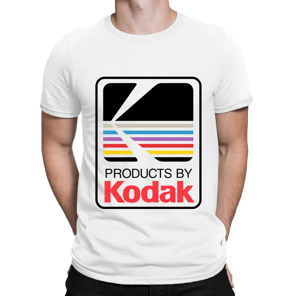 

Summer T-shirt INS Korea Retro Casual Kodak Letter Short-sleeved KODAK Fashion Unisex Clothes