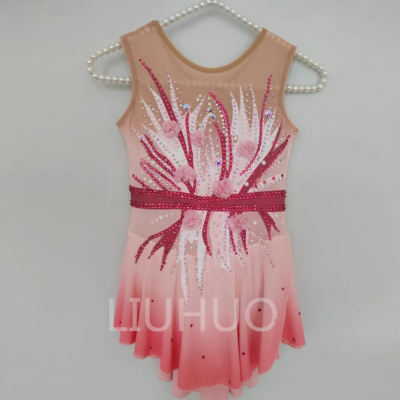 Платье для фигурного катания на коньках индивидуальная юбка детей и взрослых