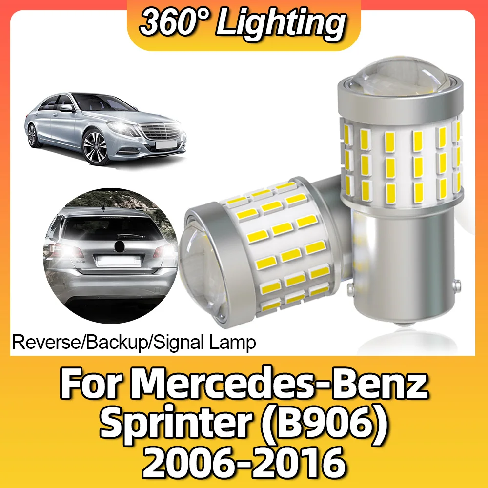 1156 BA15S P21W светодиодная автомобильная лампа заднего хода для Mercedes-Benz Sprinter (B906) 2006 2007