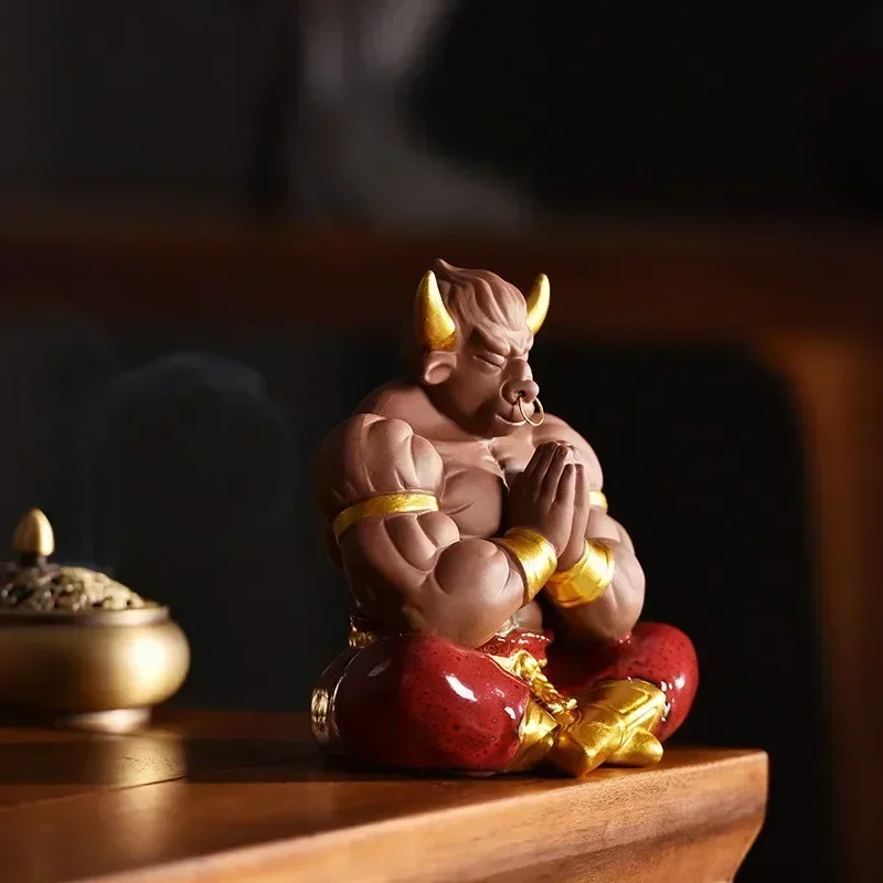 Керамические статуи короля дьявола боевого властителя традиционные китайские