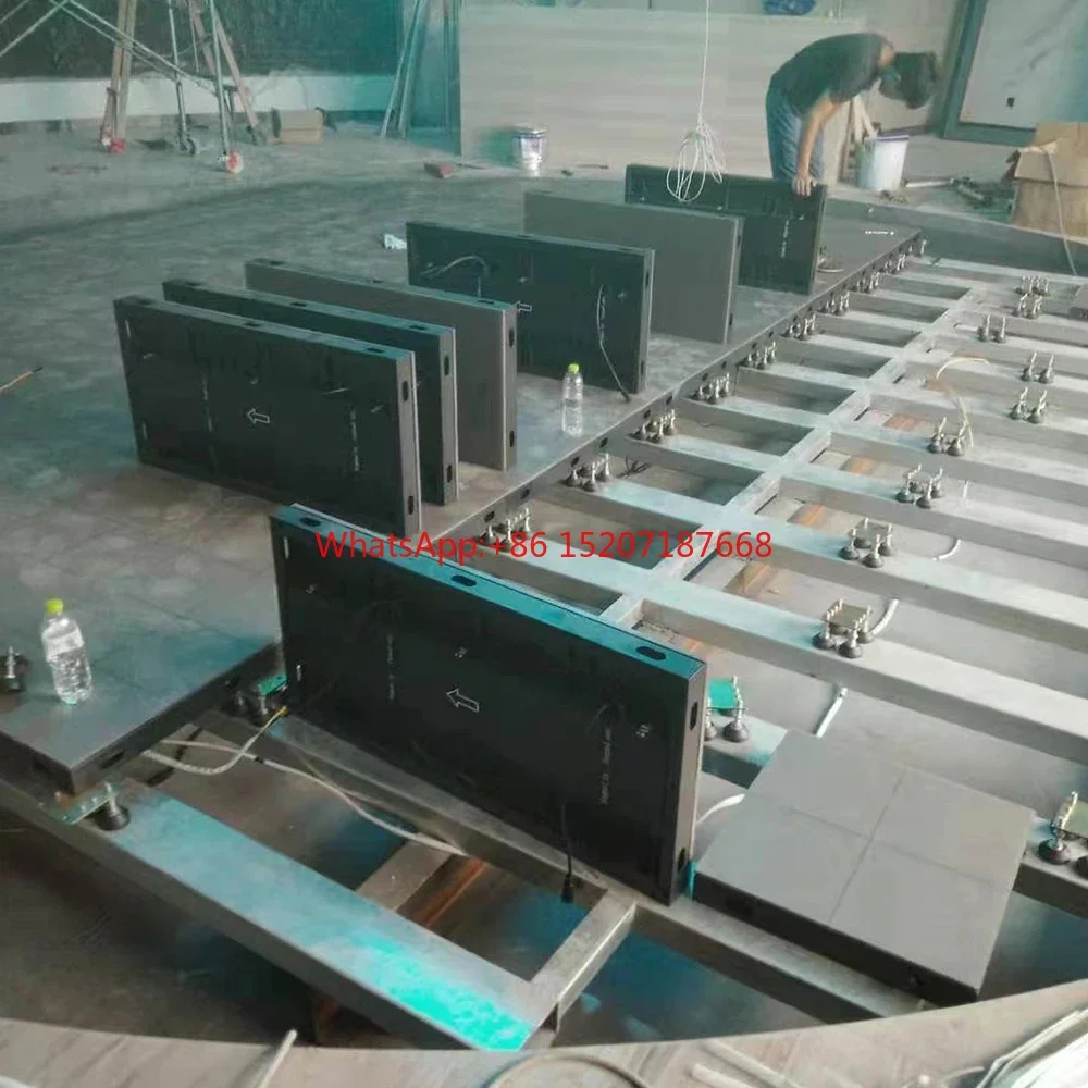 3d-дисплей модель P3.91/P4.81/P6.25 гибкий экран высокой четкости для использования в