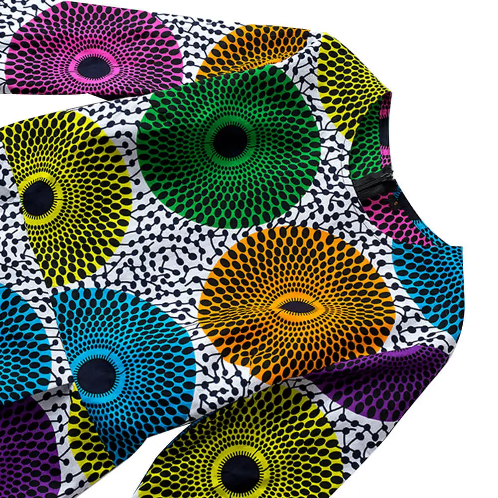 Высококачественная африканская одежда для женщин модная облегающая Женская с