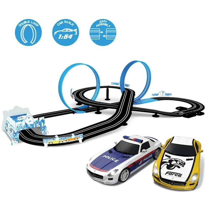 Электрический Гоночный Трек В Масштабе 1:64