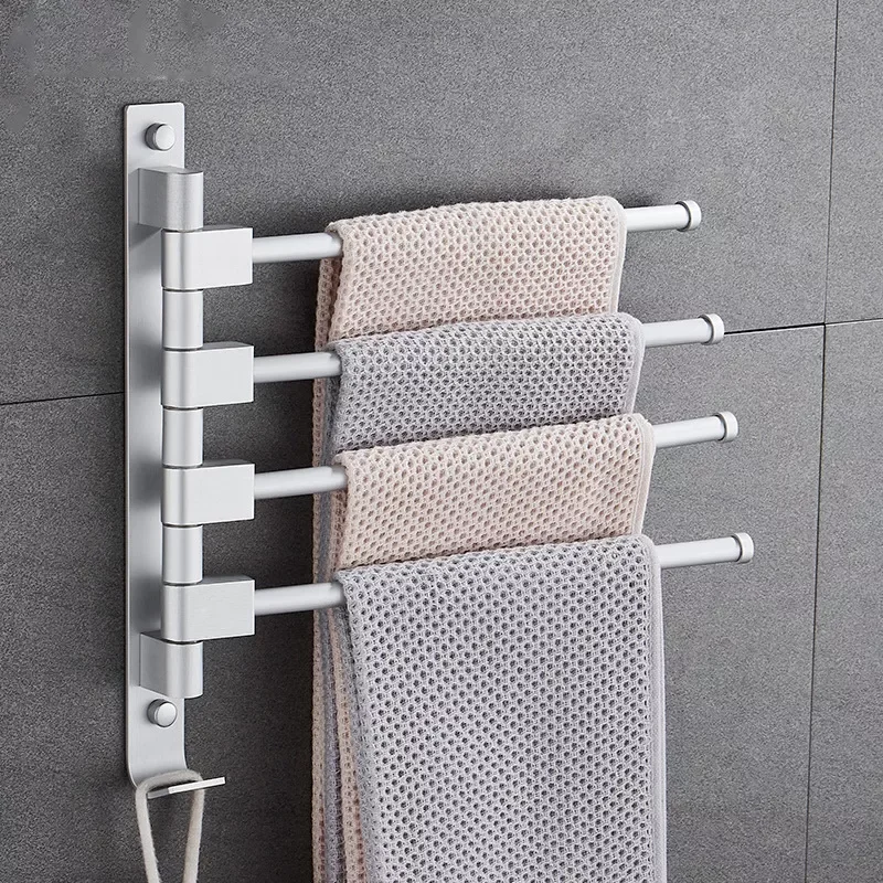 

Towel Rack Mounted 180°rotatable Glue Can be Used to