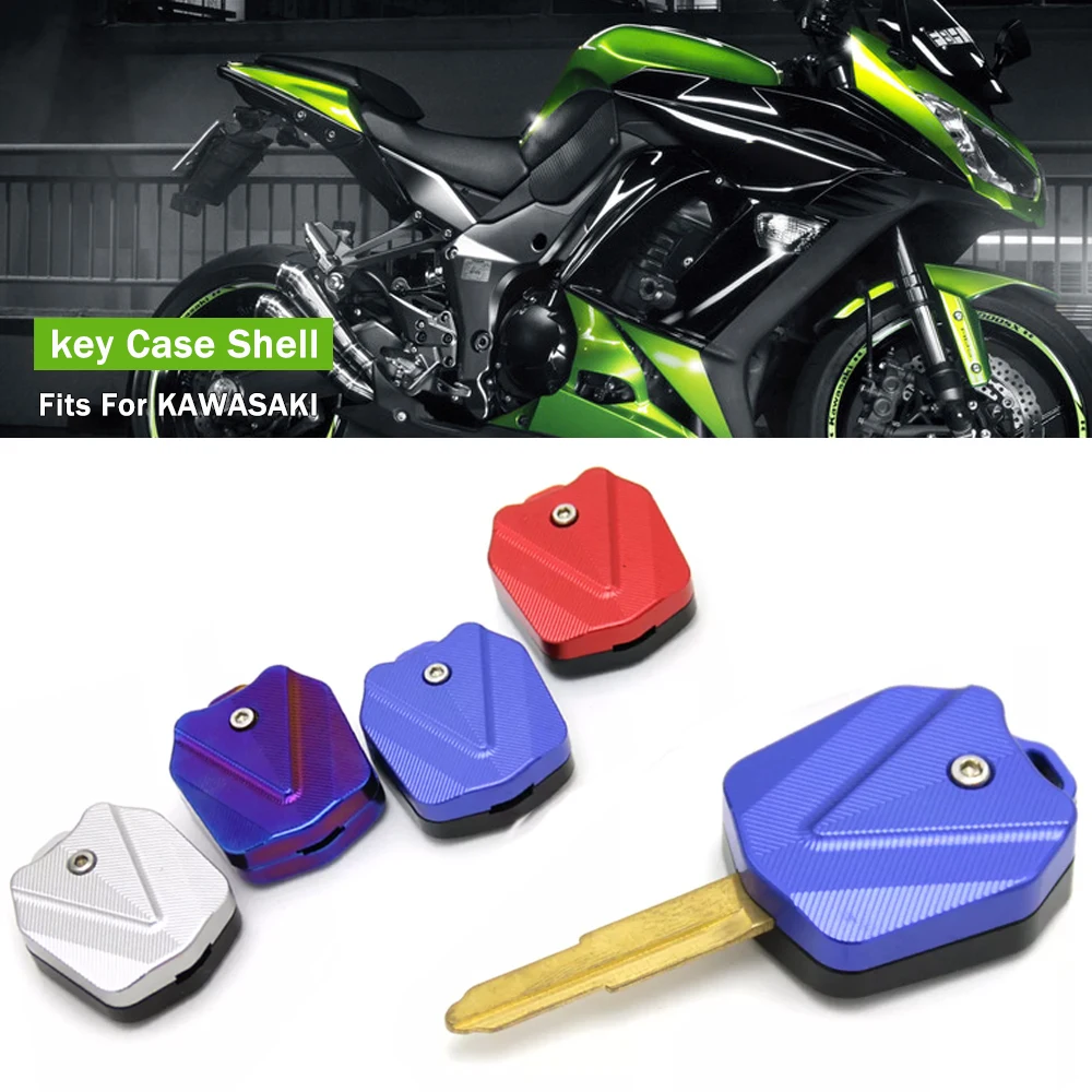 

Чехол для ключа из алюминиевого сплава с CNC для мотоцикла, подходит для KAWASAKI ninja ZX6R ZX9R ZX10R ZXR250 ZXR400 ZZR400 ZRX400 ZZR600 ZZR1200