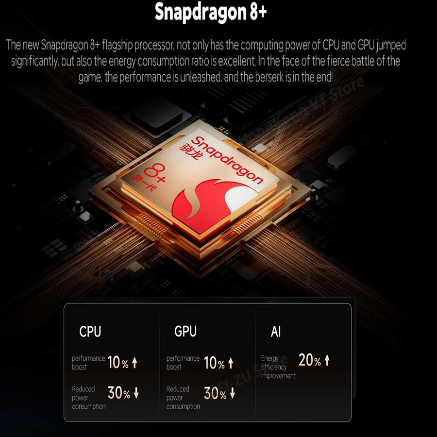 Original Xiaomi Redmi K50 Ultra 5G Mobile Phone Snapdragon 8+ Gen 1 6.67