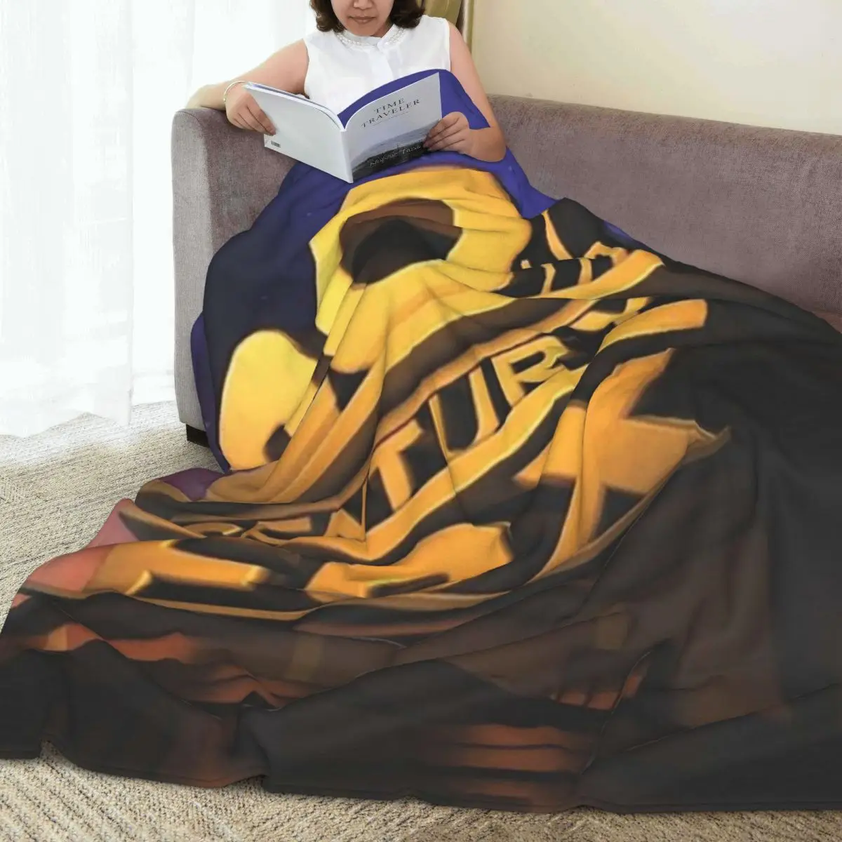 Фланелевое Одеяло для кровати гостиной пикника путешествий дома