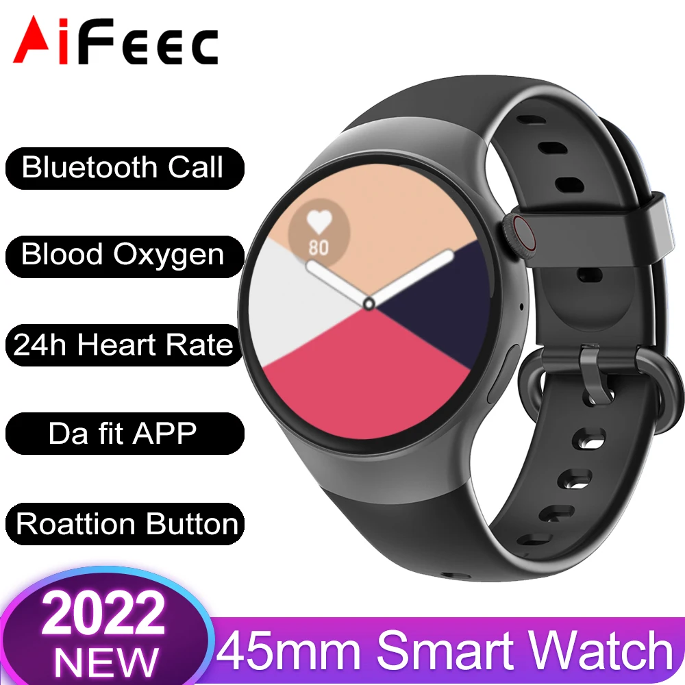 

2022 NEW Watch4 Bluetooth Call Smart Watch Men Blood Oxygen Women Sport Smartwatch Waterproof for iPhone Samsung Galaxy Phone