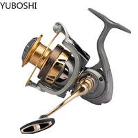 yuboshi 1000 2000 3000 4000 5000 series lightweight 5 115 51 fishing wheel aluminum alloy rocker spinning fishing reel
