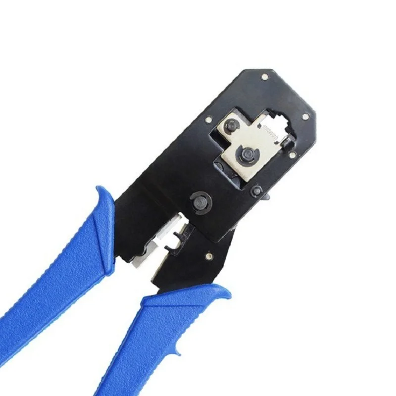 Rj45 Crimper Tool Rj11 Cat5e Cat6 Cable Crimping Tool Network Pliers Tool 8P/6P Multi-function Cable Pliers, Peeling Shear enlarge