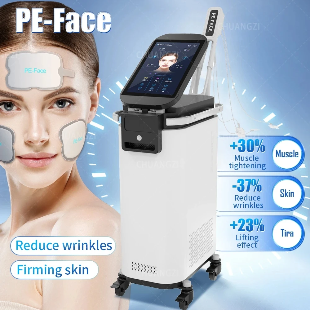 

2023 Latest PEface RF Heat Energy Output And Strong Pulsed Magnetic EMSzero Face Vline Face Lift Wrinkle Removal Machine