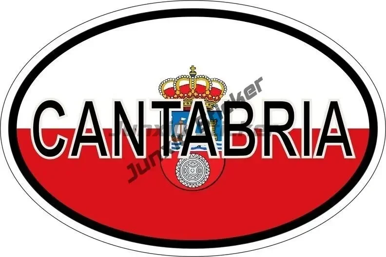 Испания наклейка Mallorca Barcelona Sevilla Cantabria город испанский щит овальная с эмблемой