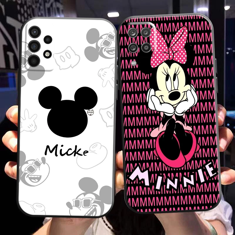 

Mickey Minnie Mouse Piuto Phone Case For Samsung Galaxy A02 A11 A12 A20 A21 A21S A22 A31 A32 A51 A52 A70 A71 A72 5G TPU Carcasa