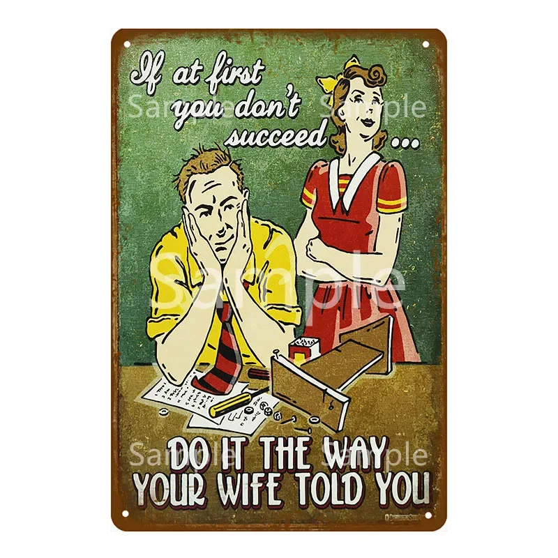 Винтажная металлическая табличка кухонный планшет топпер настенный декор для