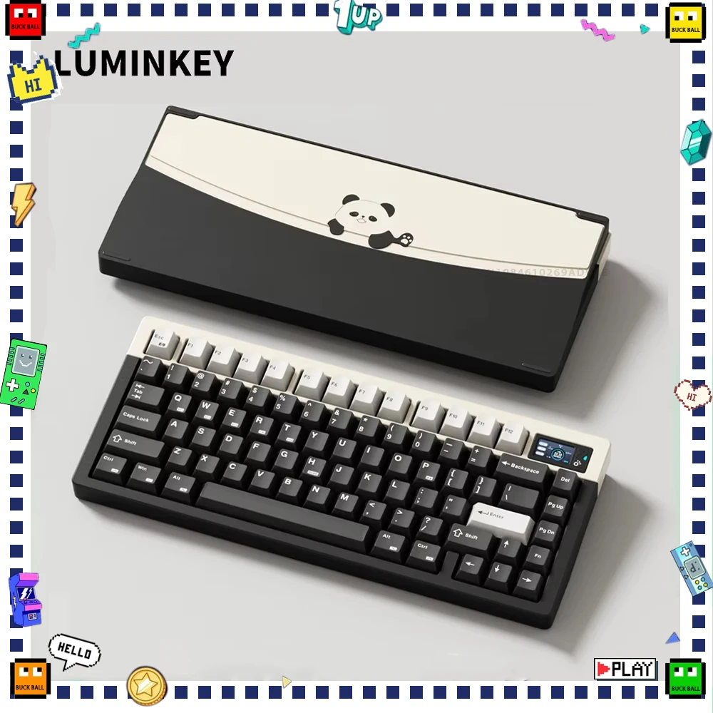 Luminkey Lumino75 Механическая клавиатура Трехрежимная беспроводная игровая