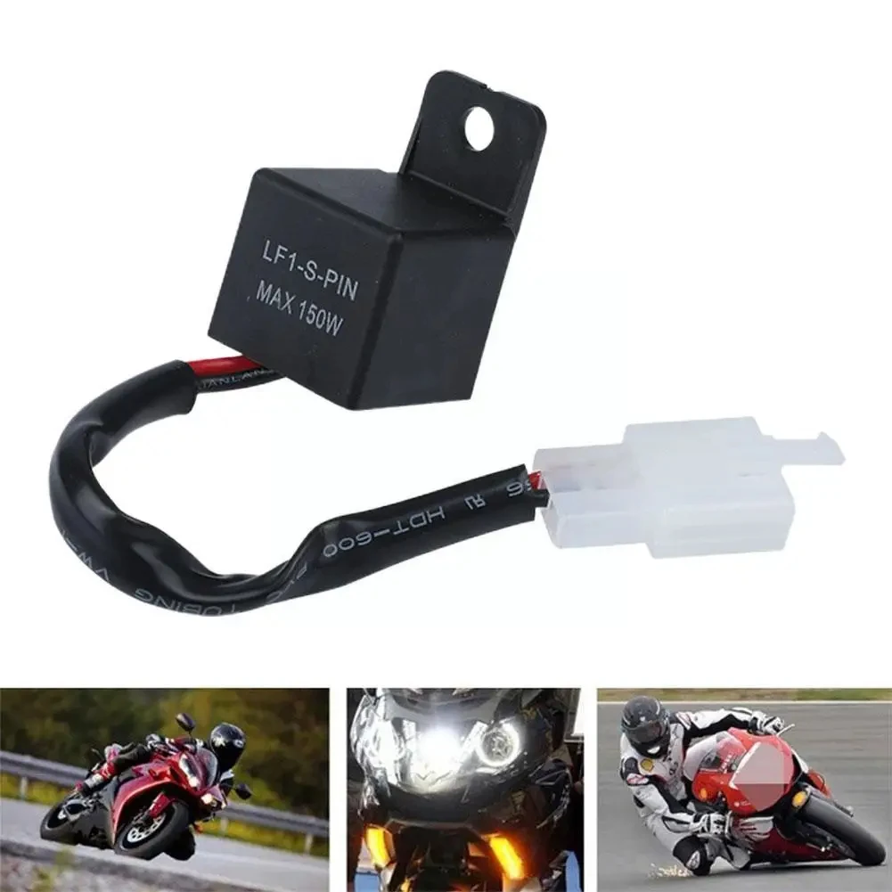 Электронное светодиодное реле для сигнала поворота мотоцикла Honda Kawasaki Suzuki Yamaha
