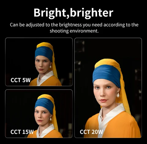 ZHIYUN FIVERAY M20C RGB M20 двухцветный светодиодный видеосвет мощностью 20 Вт, заполняющая лампа для освещения фотостудии, управление приложением для съемок в фотостудии