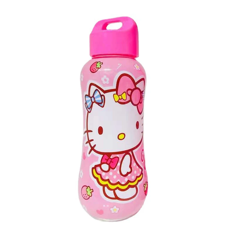 Бутылка для воды Hello Kitty 350 мл летняя детская портативная чашка езды на велосипеде