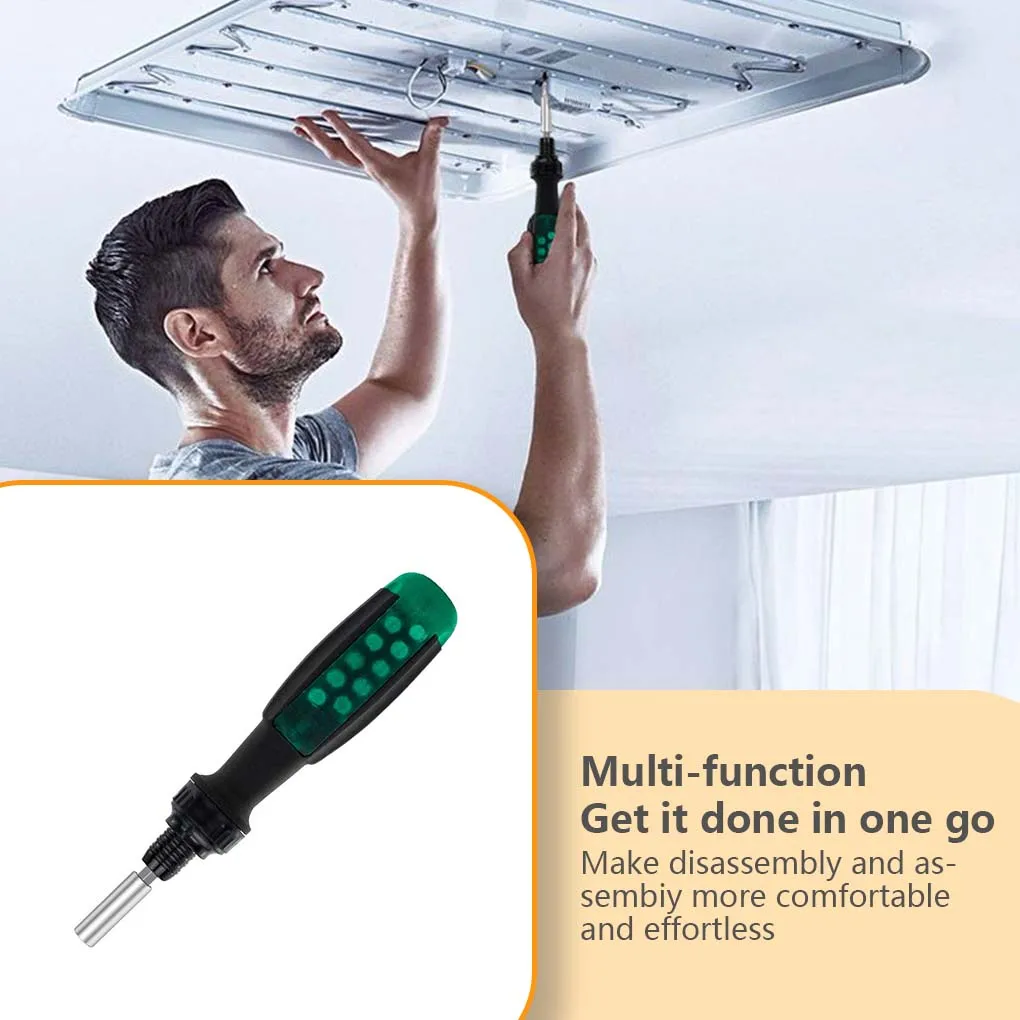 

11 Pieces Set Screwdriver 3 Gear Adjustable Installing Screw Driver