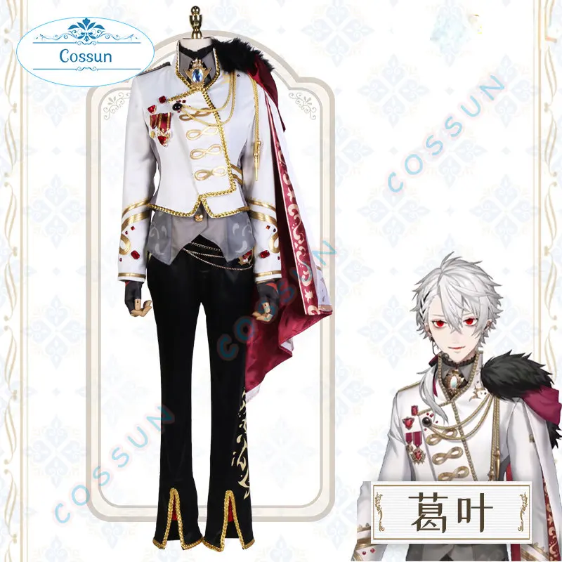 

Japanese NIJISANJI YouTuber Virtual VTuber Kuzuha Cosplay Costumes Suit Outfits Anime Halloween Game Women Men Size